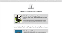 Desktop Screenshot of creativetransmissions.com